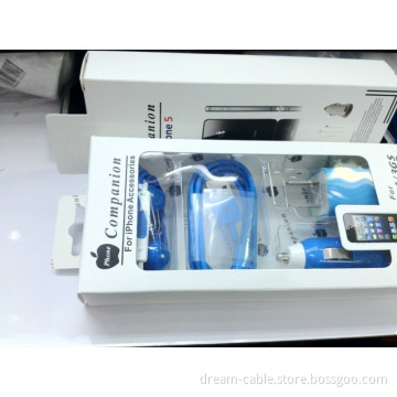 Packed 4 in 1 USB Charger for iPhone 5/4s/4/3G (YTX250)